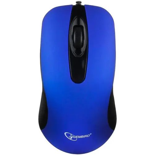

Мышь Gembird MOP-400-B Black/Blue, MOP-400-B
