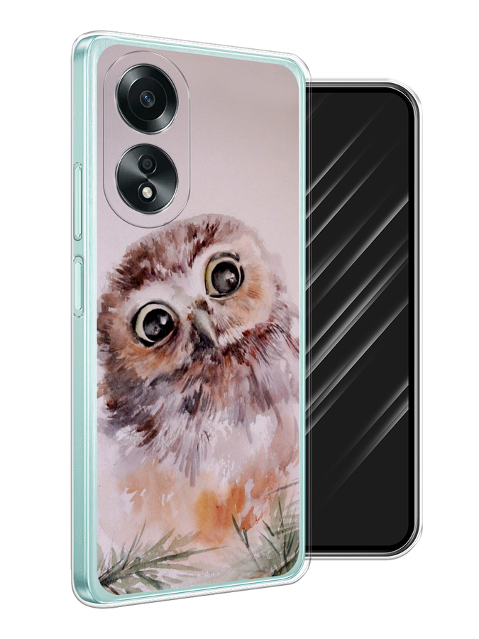 

Чехол Awog на Oppo A58 4G "Сова на розовом", Розовый;коричневый, 2514950-1