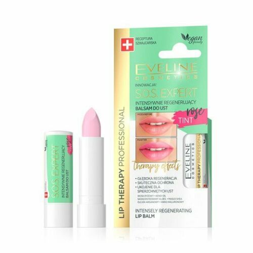 

Бальзам для губ Eveline Cosmetics SOS Expert Therapy effects Rose Tint 4,5 г