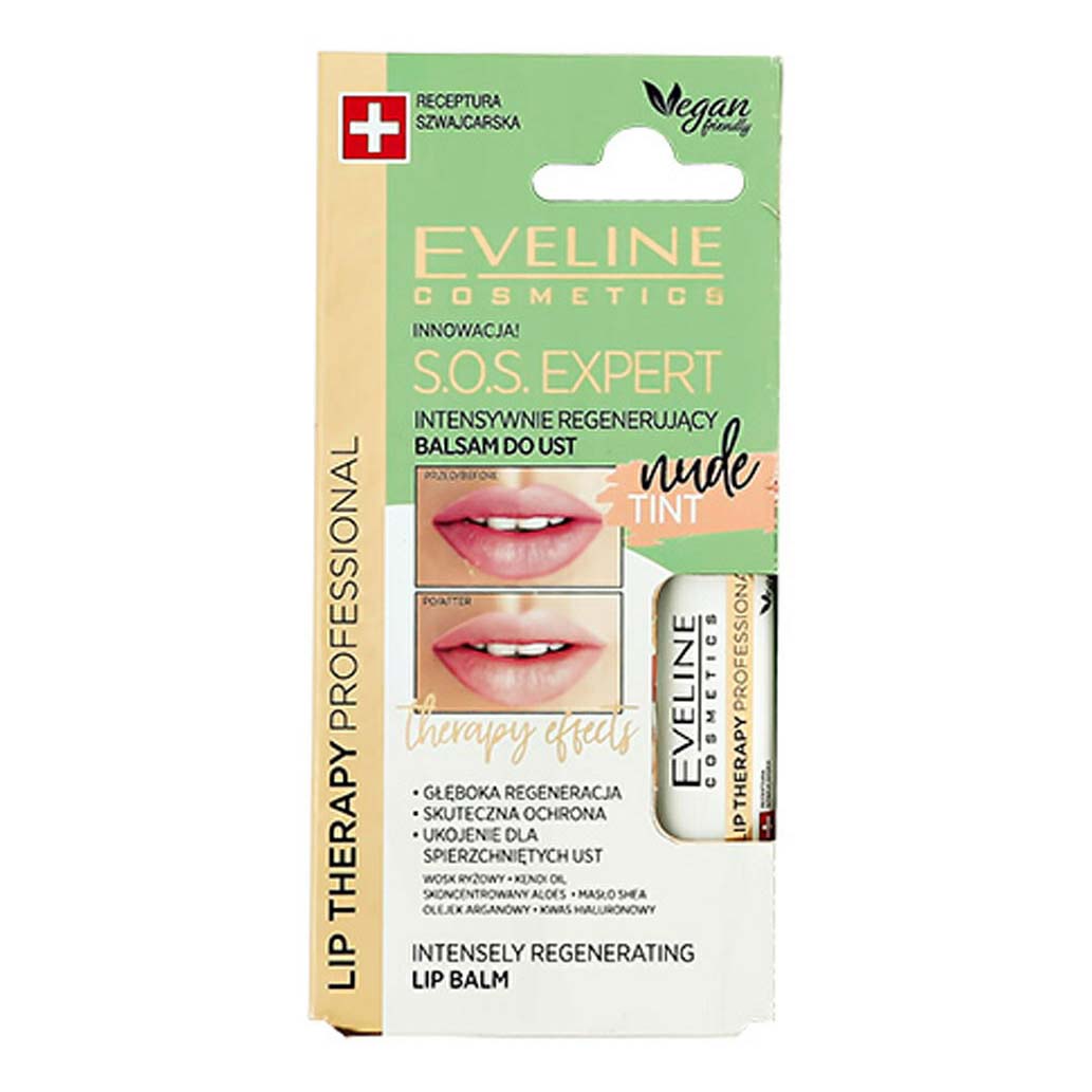 Бальзам для губ Eveline Cosmetics SOS Expert Therapy effects Nude Tint 4,5 г