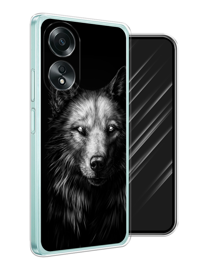 

Чехол Awog на Oppo A58 4G "Волк черно белый", Серый;бежевый;белый, 2514950-1