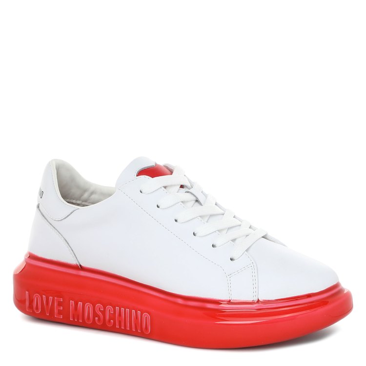 

Кеды женские Love Moschino JA15174G FW22 белые 37 EU, JA15174G FW22