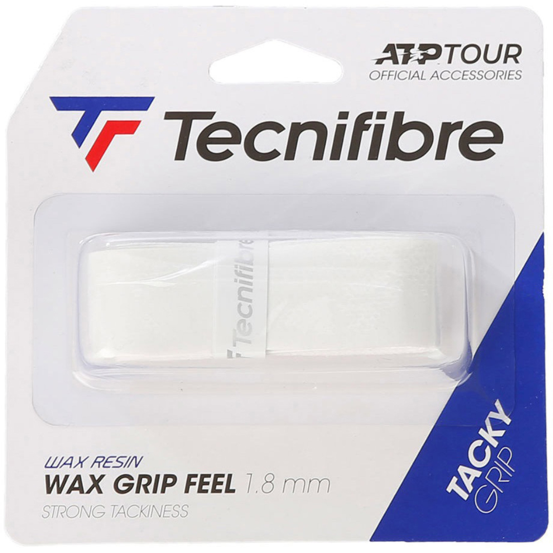 Обмотка для ручки ракетки Tecnifibre Grip Wax Feel x1 51ATPWAFWH, White