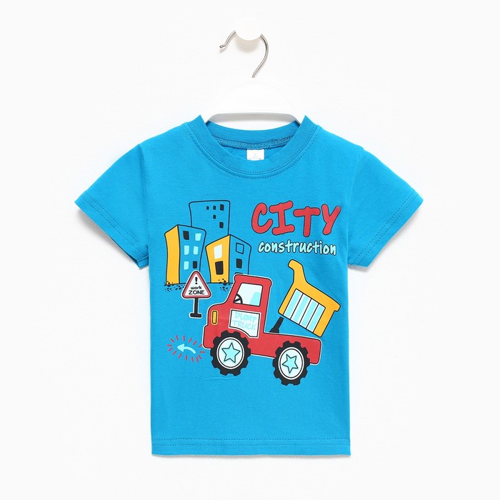 

BONITO KIDS Футболка для мальчика, цвет темно-бирюзовый, рост 104