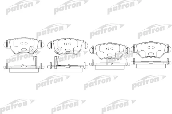 

Тормозные колодки PATRON дисковые PBP1294