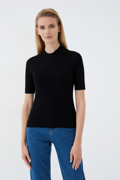 

Джемпер женский ZARINA 1122608808 черный 46, 1122608808