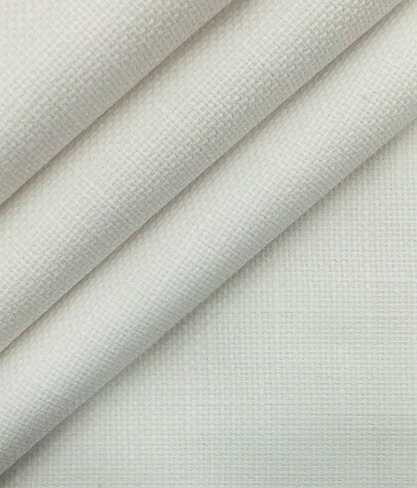 Ткань джутовая ламинированная Kraftcom, 300гр/м, 1.34м х 2м, цвет - белый