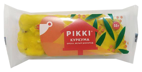

Батончик PIKKI Куркума Орехи-Белый шоколад 55г