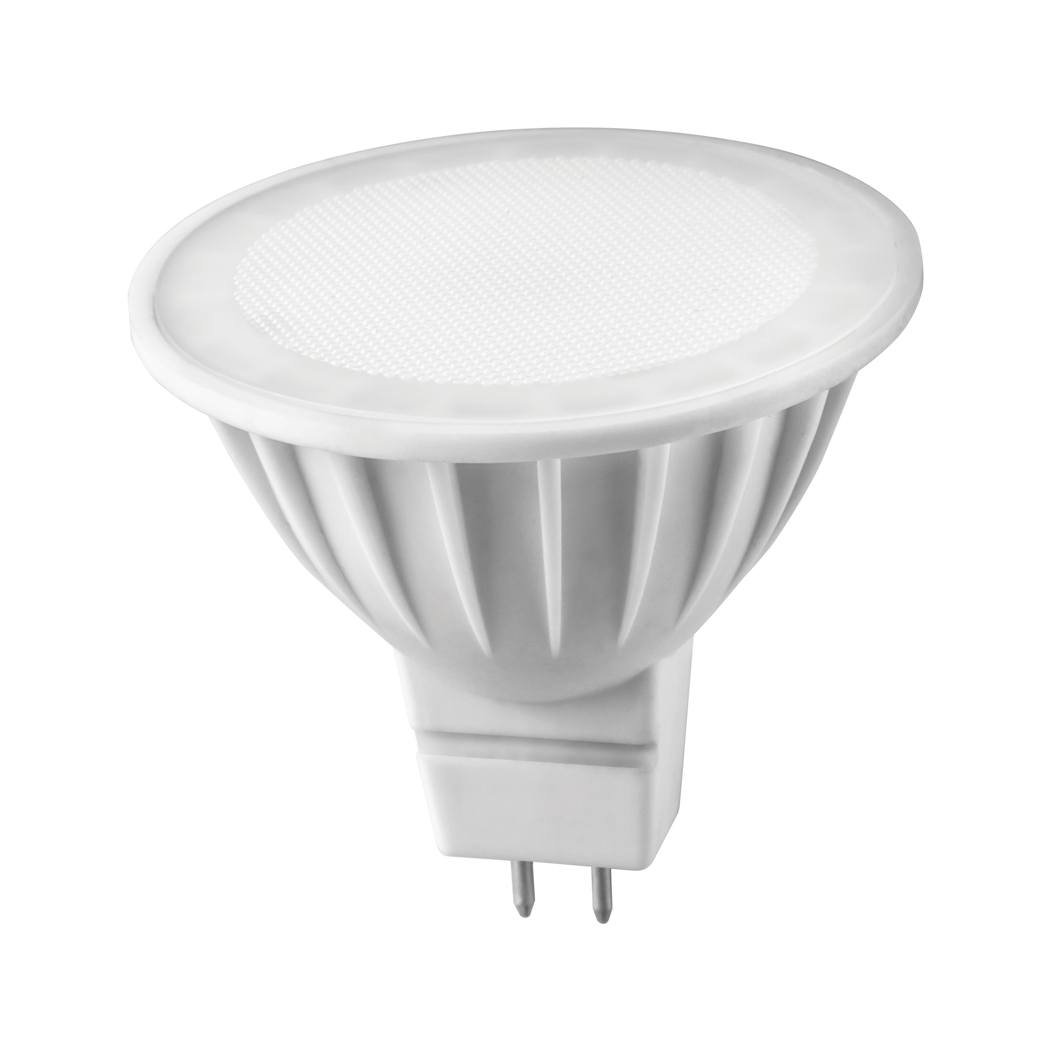 Лампа светодиодная LED Онлайт, GU5.3, MR16, 5 Вт, 3000 K, теплый свет