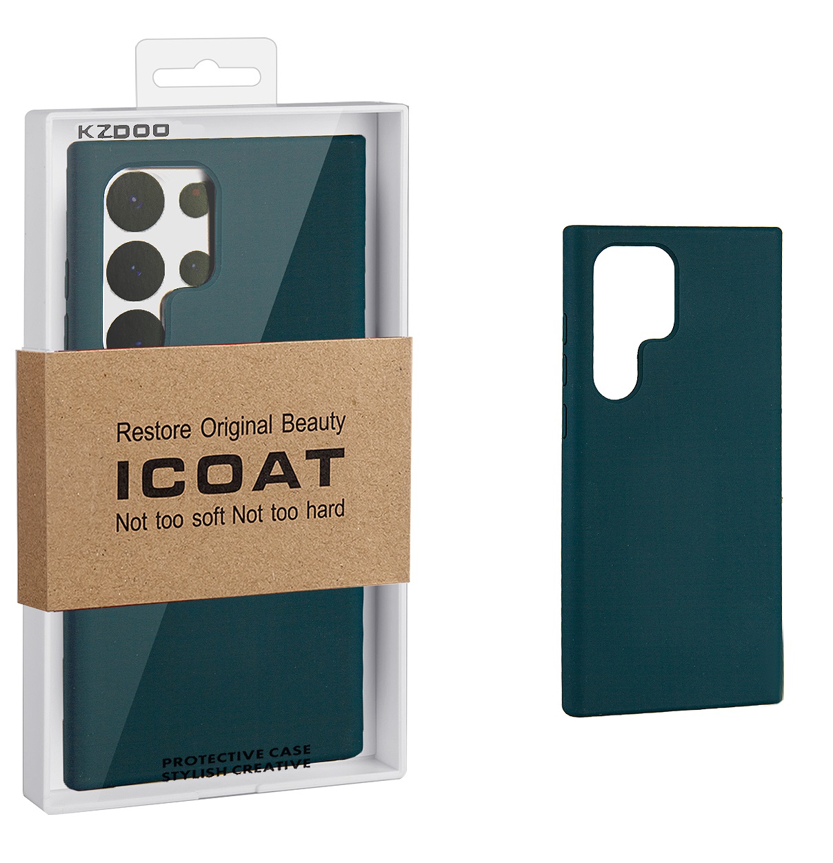 

Чехол Samsung S23 ultra iCoat, зеленый (IS010483)