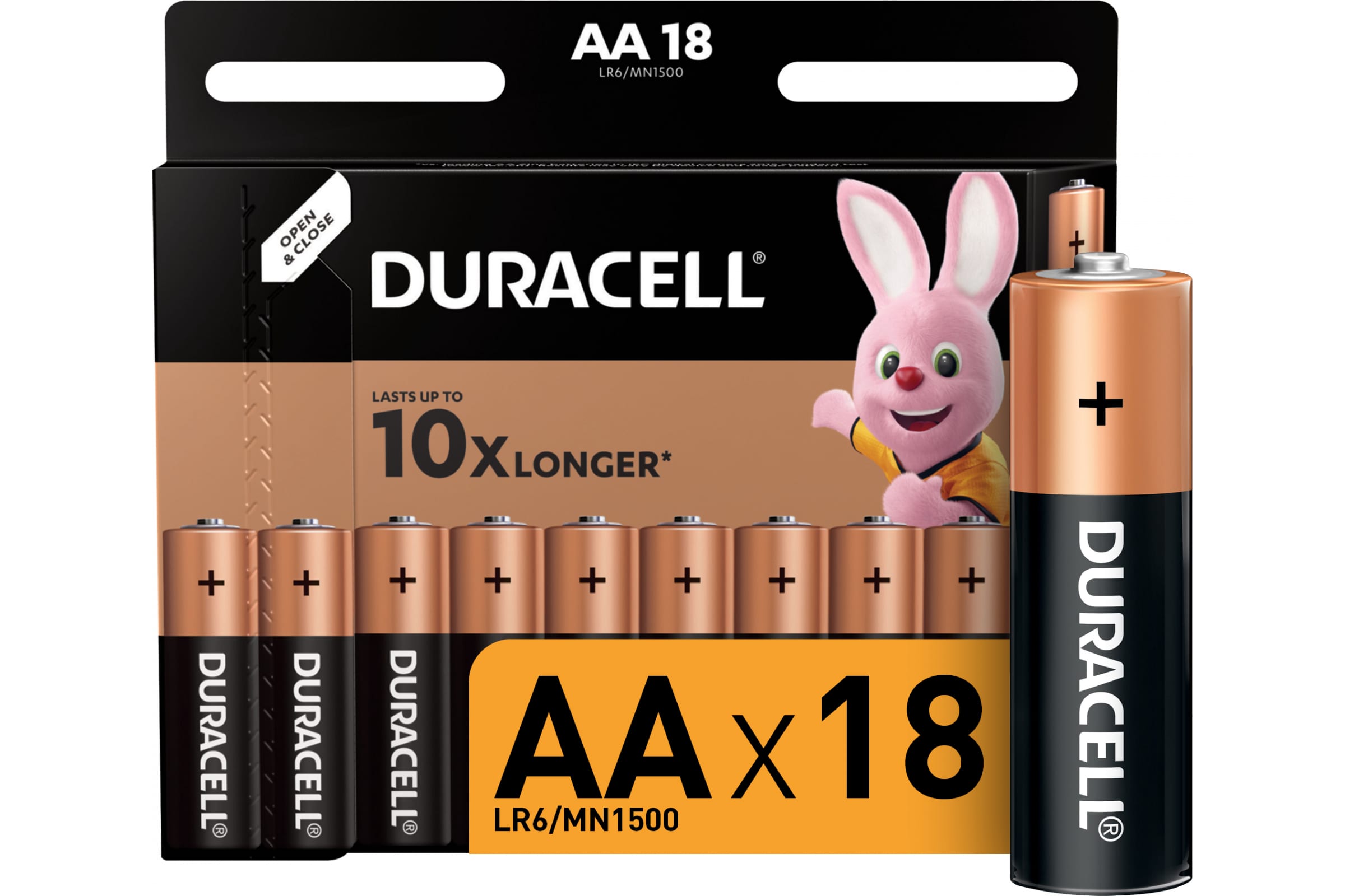 фото Duracell lr6-18bl батарейка b0014448