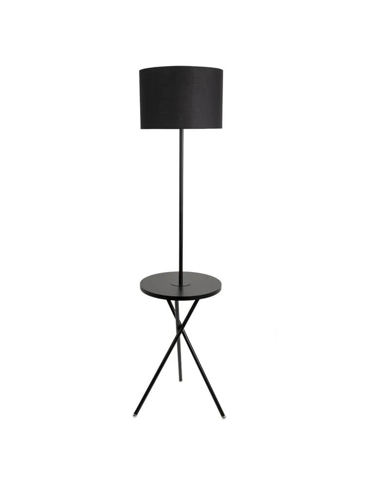 

Напольный светильник Arte Lamp A2070PN-1BK COMBO E27 60 Вт