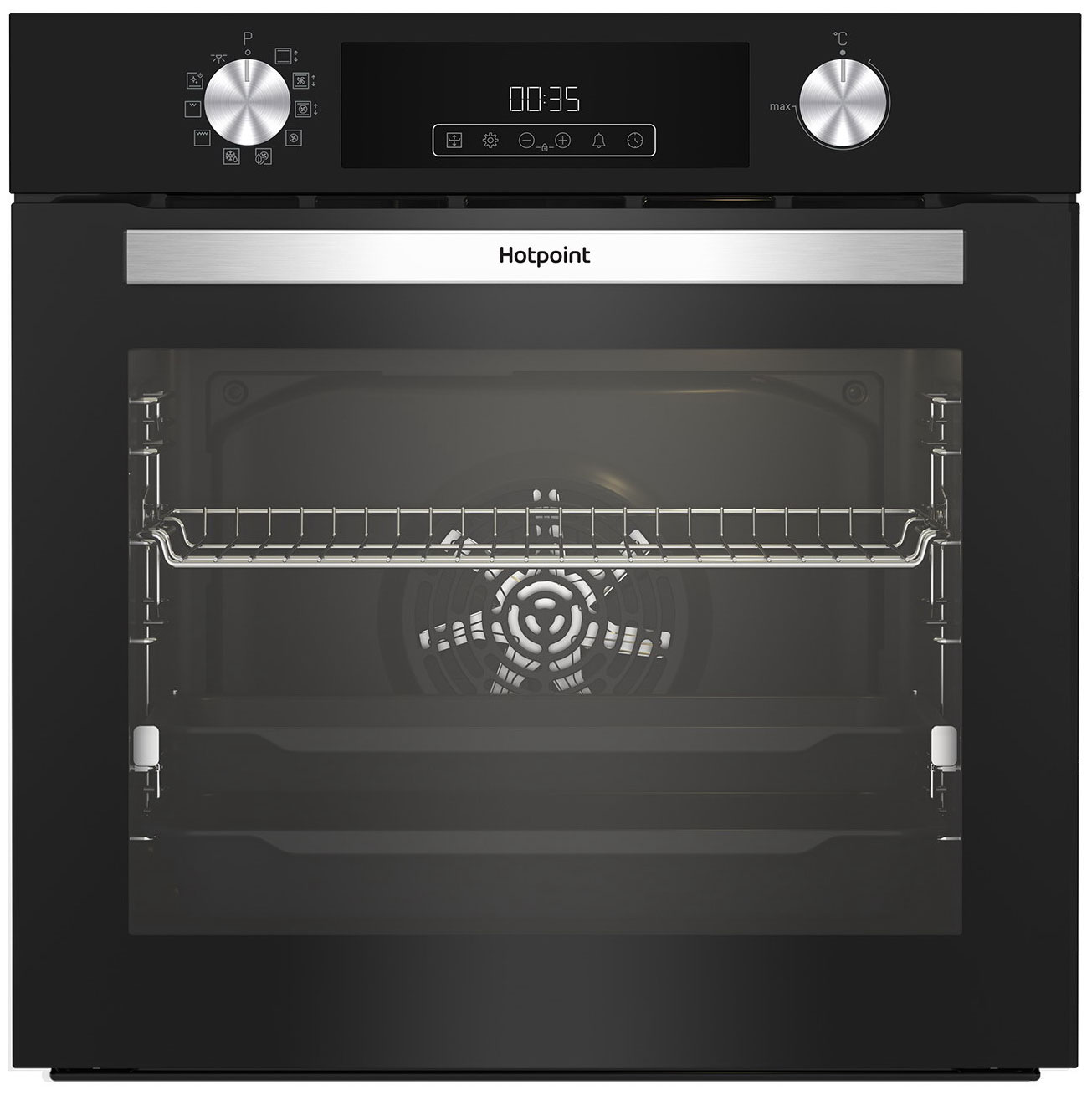 Встраиваемый электрический духовой шкаф HotPoint FE8 821 H BL черный встраиваемый холодильник hotpoint ariston b 20 a1 dv e ha white