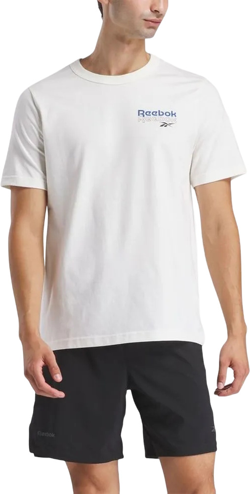 

Футболка мужская Reebok RI BRAND PROUD GFX SS TEE бежевая L, Бежевый, RI BRAND PROUD GFX SS TEE