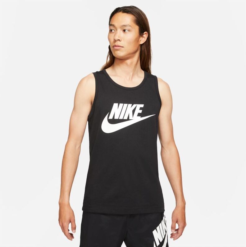 

Майка мужская Nike M NSW TANK ICON FUTURA черная M, Черный, M NSW TANK ICON FUTURA
