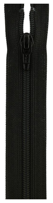 

Застежка-молния YKK 0004711/14, 580 черный тип 5 (5,7мм), неразъемная, 14см