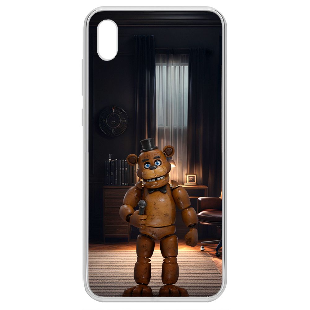 Чехол-накладка Krutoff Clear Case ФНАФ - Медведь Фредди для Honor 8S Prime