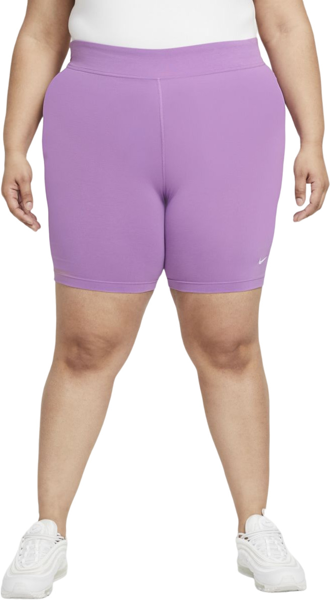 

Велосипедки женские Nike W Essential Mid-Rise Bike Shorts фиолетовые 3X, Фиолетовый, W Essential Mid-Rise Bike Shorts
