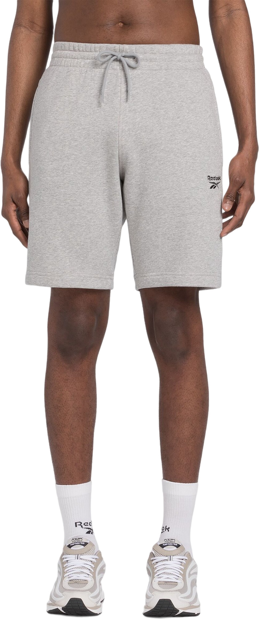 

Спортивные шорты мужские Reebok IDENTITY SMALL LOGO FLEECE SHORT серые L, Серый, IDENTITY SMALL LOGO FLEECE SHORT