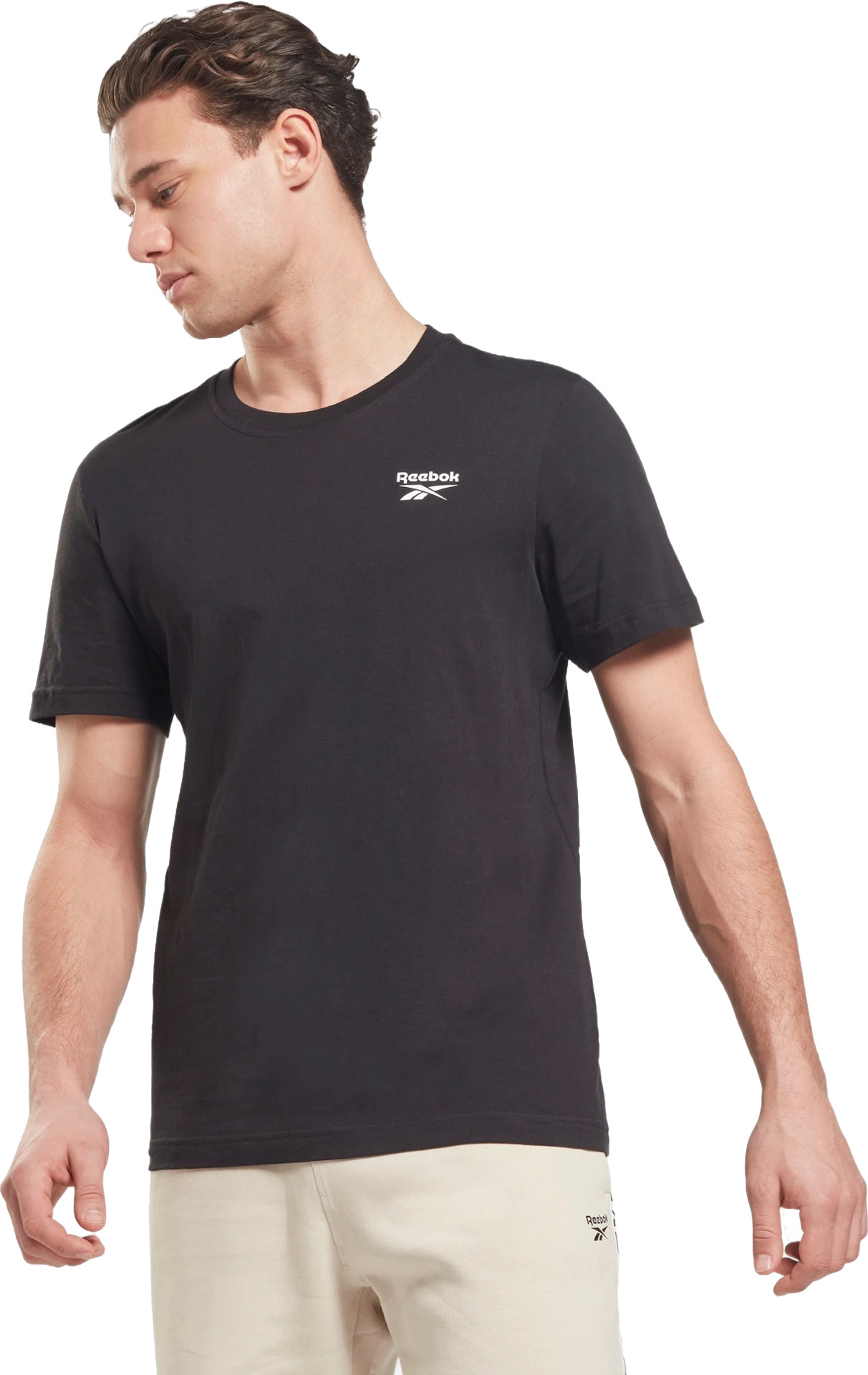 

Футболка мужская Reebok Identity Classics T-Shirt черная 3XL, Черный, Identity Classics T-Shirt