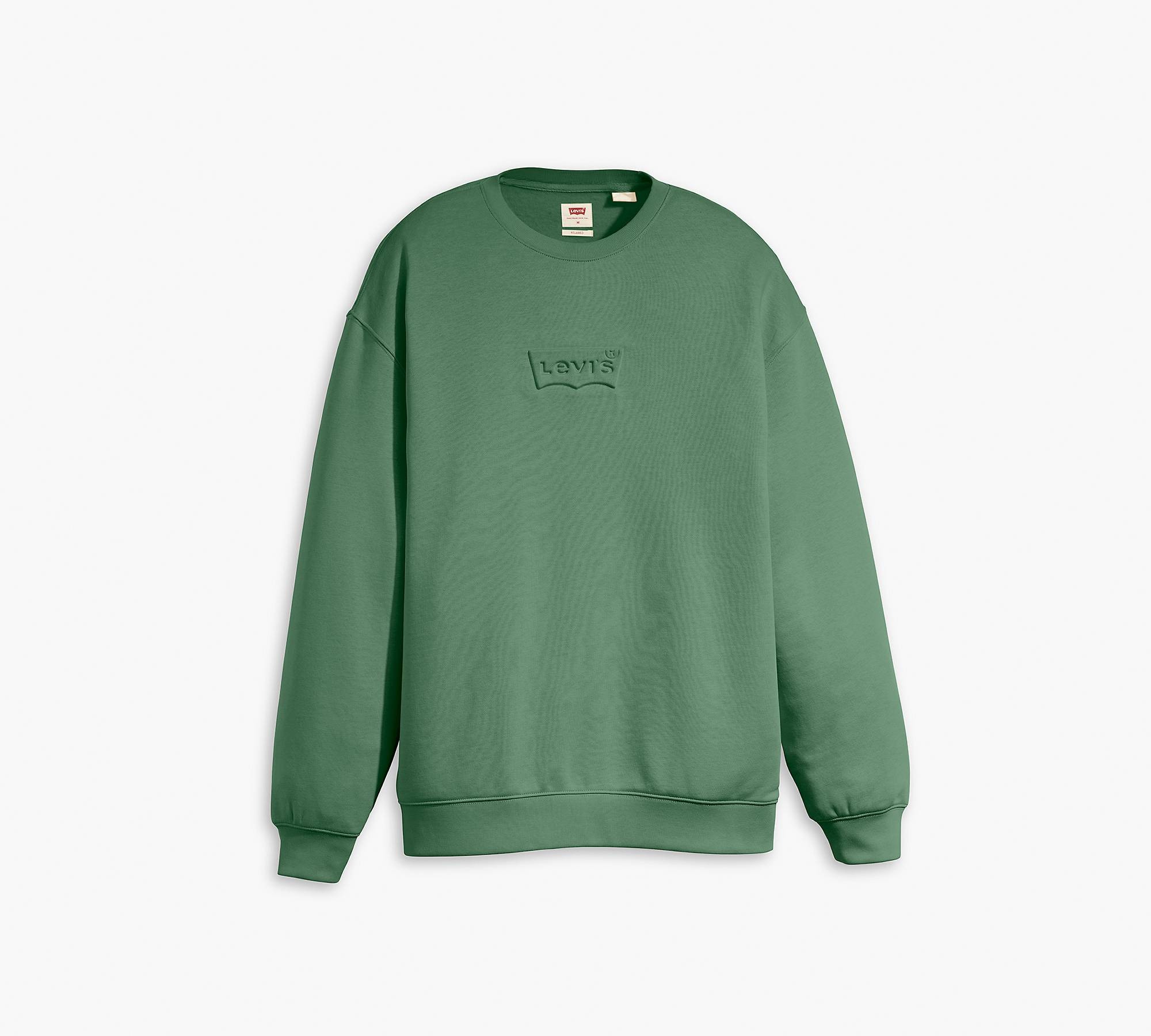

Свитшот мужской LEVIS RELAXD GRAPHIC CREW BW CREW DARK FOREST зеленый L, RELAXD GRAPHIC CREW BW CREW DARK FOREST