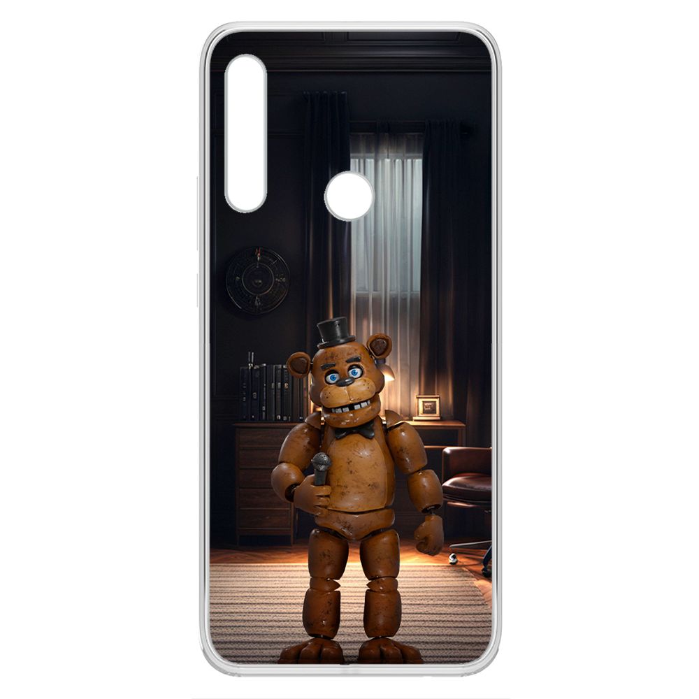 

Чехол-накладка Krutoff Clear Case ФНАФ - Медведь Фредди для Honor 9X, Прозрачный