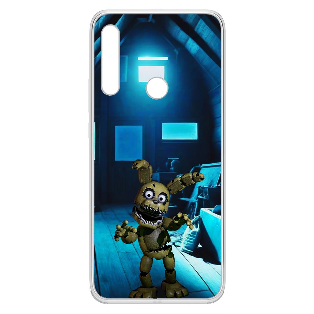 

Чехол-накладка Krutoff Clear Case ФНАФ - Плюштрап для Huawei P Smart Z, Прозрачный
