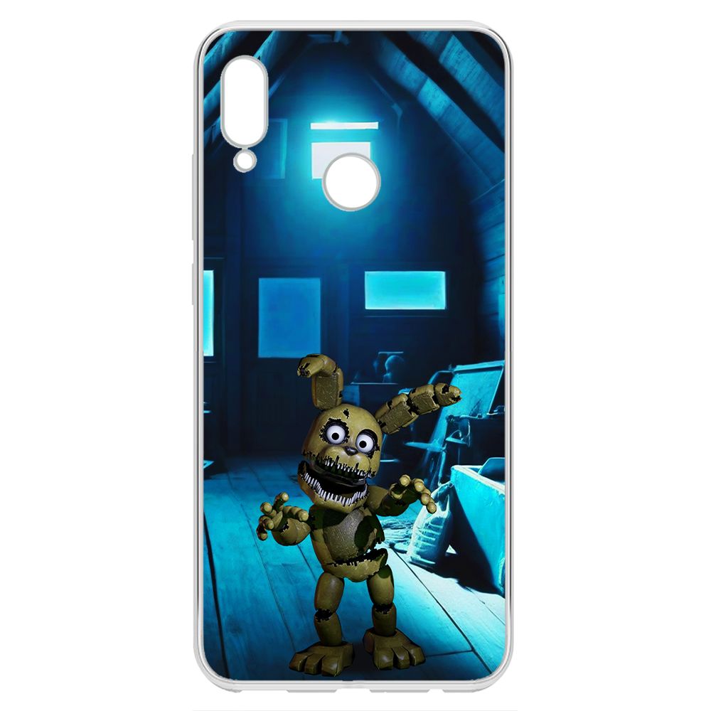 

Чехол-накладка Krutoff Clear Case ФНАФ - Плюштрап для Huawei P Smart (2019), Прозрачный