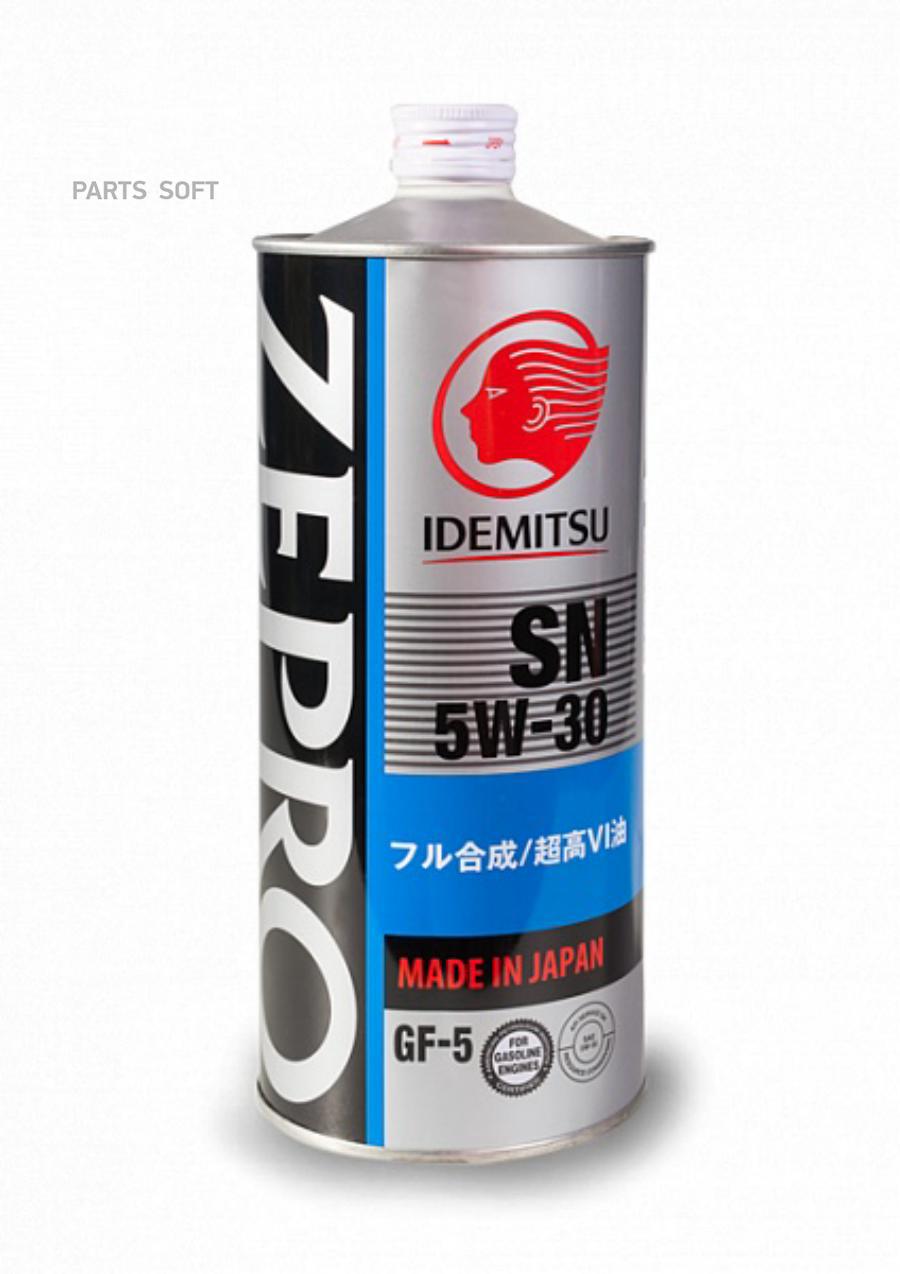 

Моторное масло Idemitsu синтетическое Zepro Touring Sn 5w30 1л