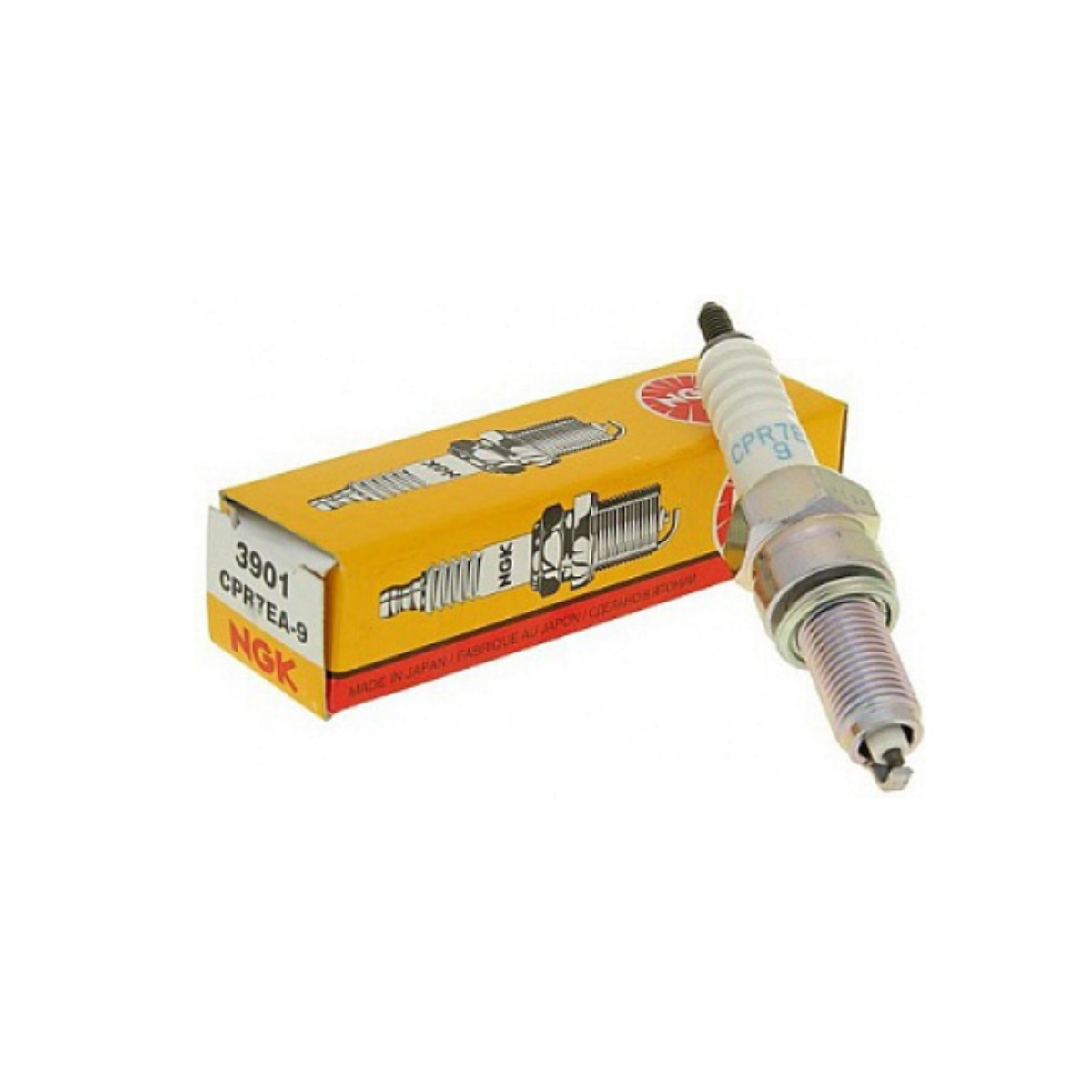 

Свеча зажигания NGK CPR7EA9, 2 шт., CPR7EA9