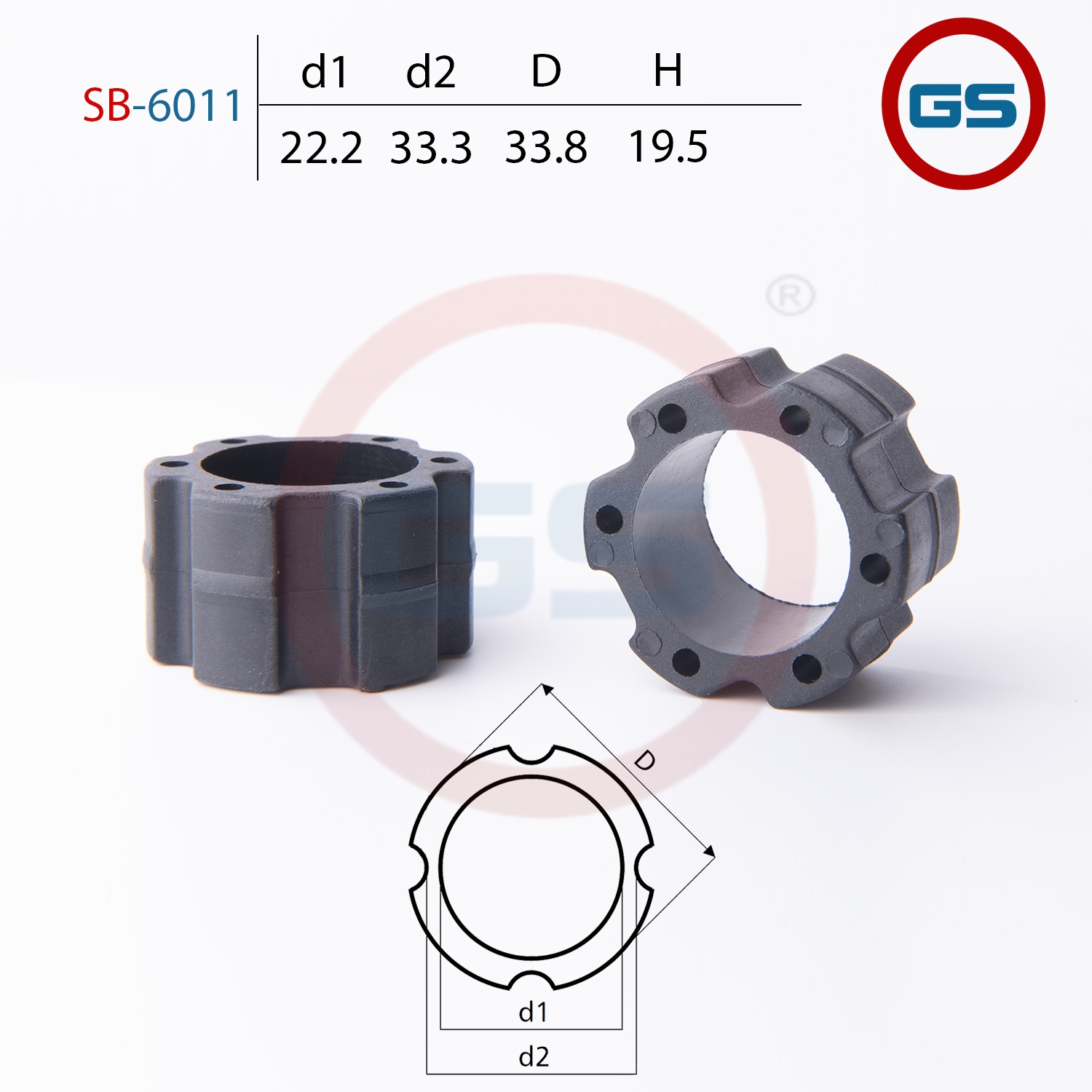 

Втулка VW Golf 1990-1999, VW Passat 1988-1993 VW Vento 1997- GS (SB-6011), SB-6011, SB6011