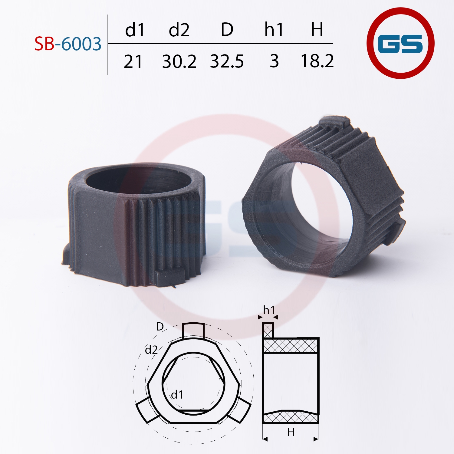 

Втулка рулевой рейки Fiat GS (SB-6003), SB-6003, SB6003