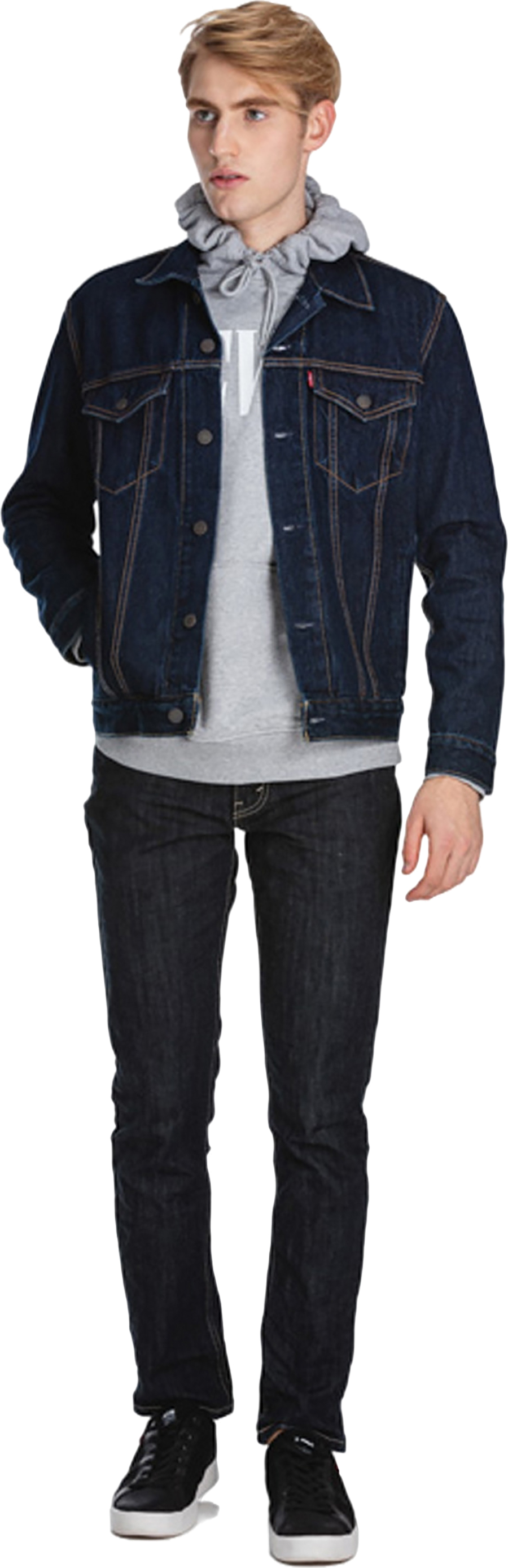 Джинсовая куртка мужская Levi's Men The Trucker Jacket синяя M