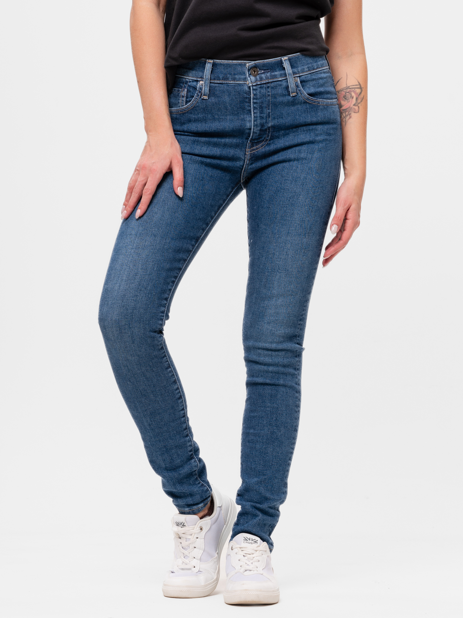 Джинсы женские Levi's Women 721 Made And Crafted Jeans синие 29/30