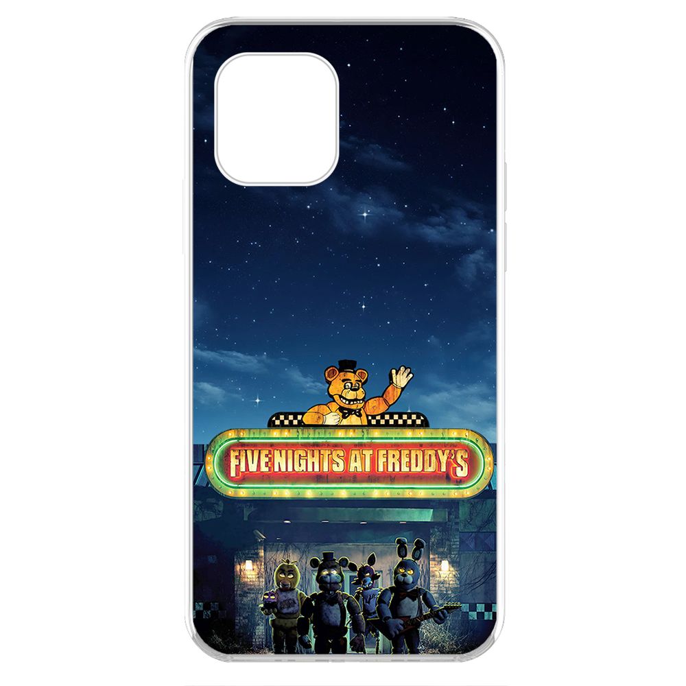 

Чехол-накладка Krutoff Clear Case ФНАФ - Банда вместе для iPhone 11 Pro, Прозрачный