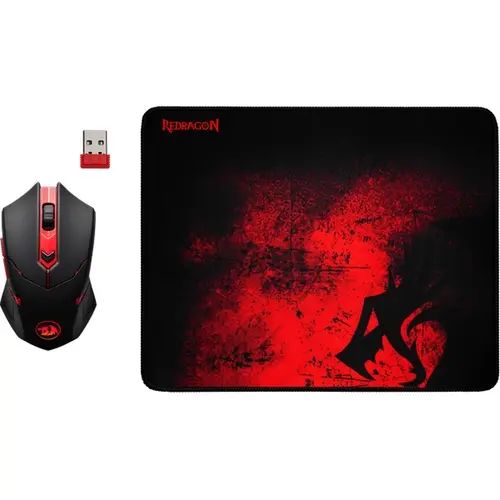 Беспроводная игровая мышь Defender Redragon M601WL-BA Black/Red