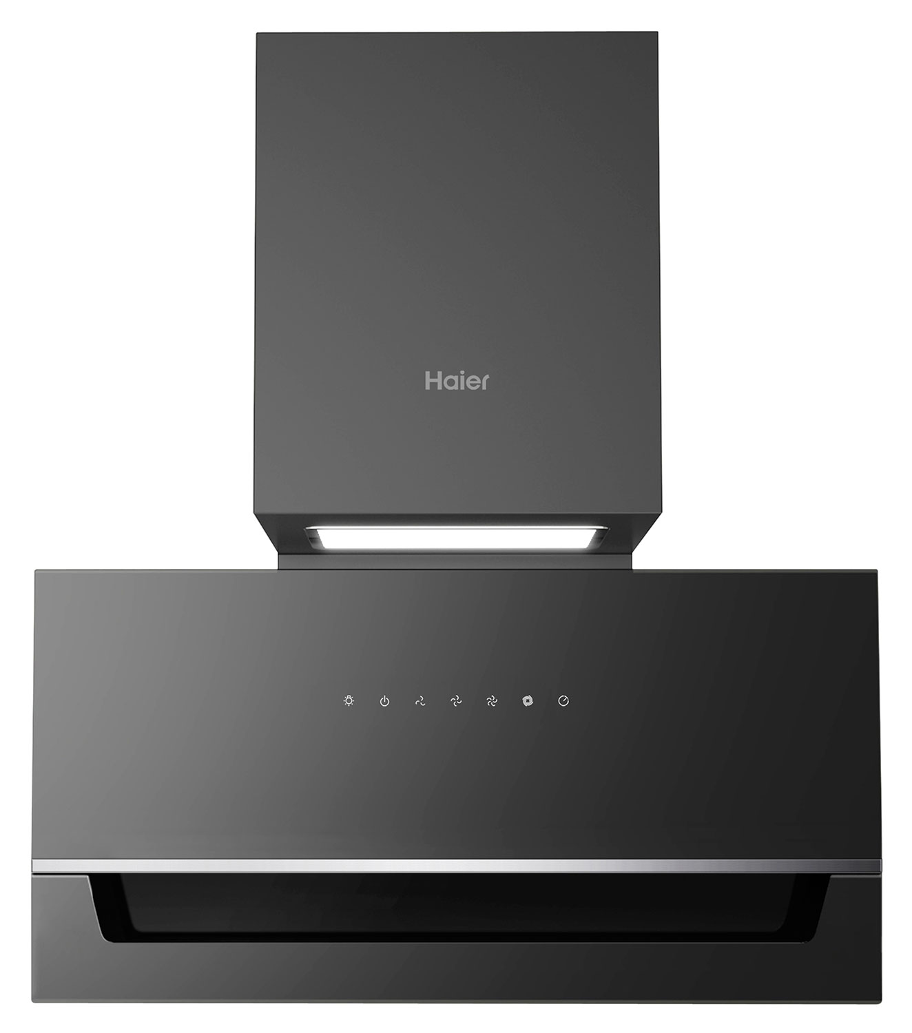 Вытяжка настенная Haier HVX-W682CBX черный фильтр для воздуховода shuft fbcr 315 мм