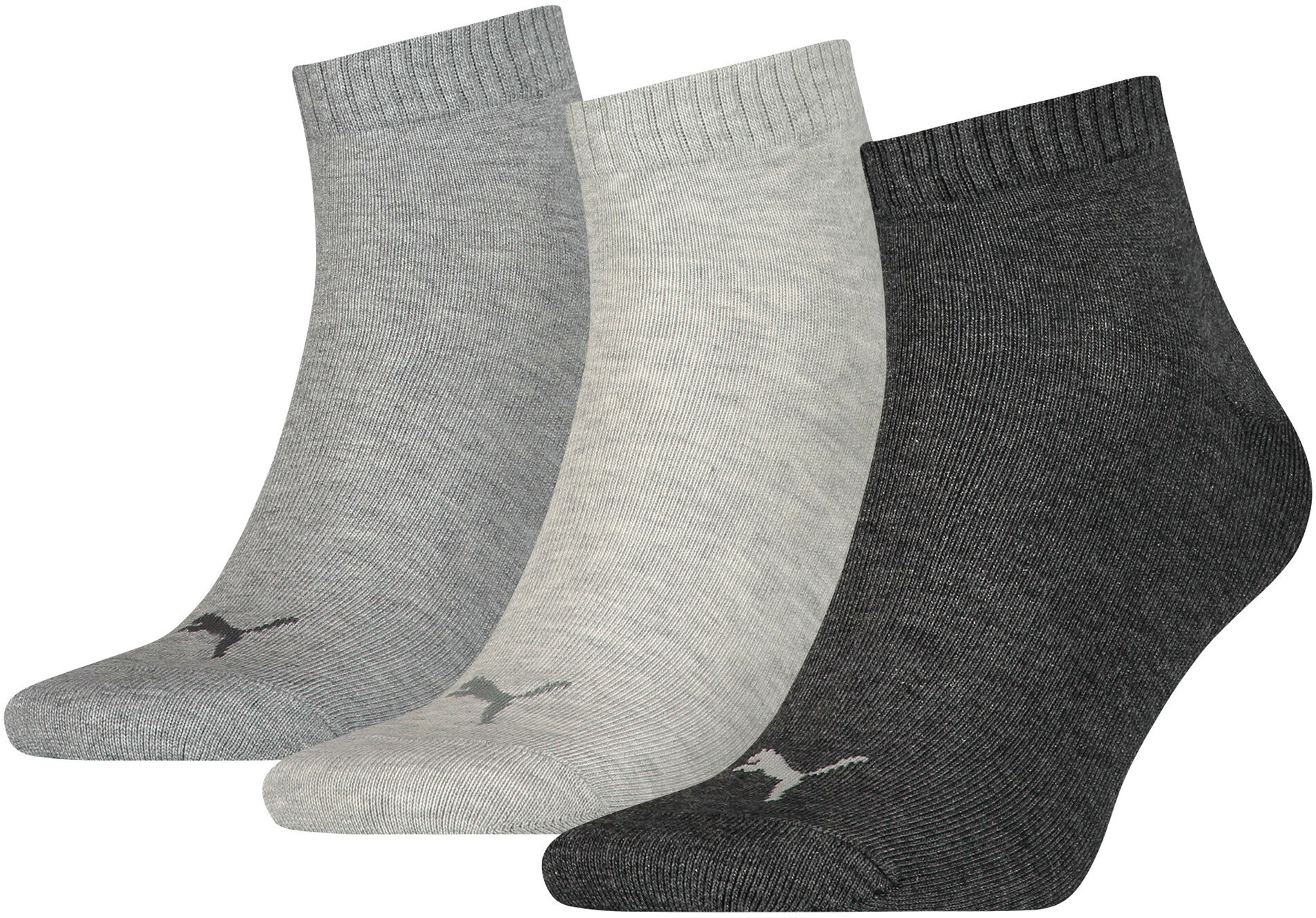 

Комплект носков унисекс PUMA Unisex Quarter Plain 3P разноцветных 39-42 3 пары, Разноцветный, Unisex Quarter Plain 3P
