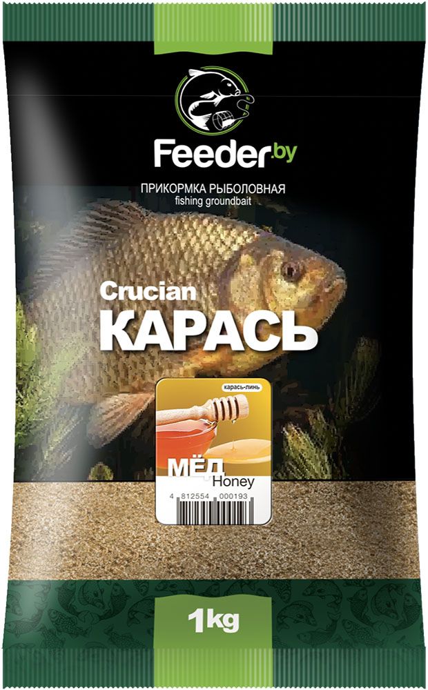 

Прикормка Feeder.by Original Crucian-Tench Honey 1 упаковка, Разноцветный, Original