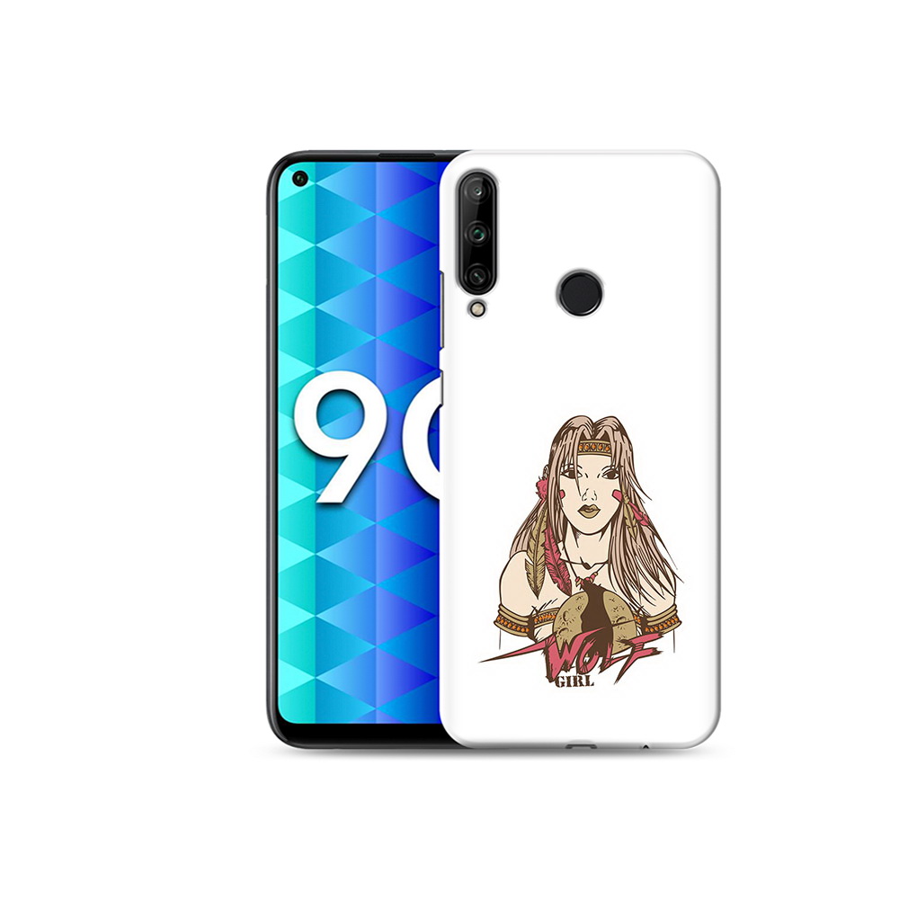 

Чехол MyPads Tocco для Honor 9C девушка волк (PT149389.41.306), Tocco