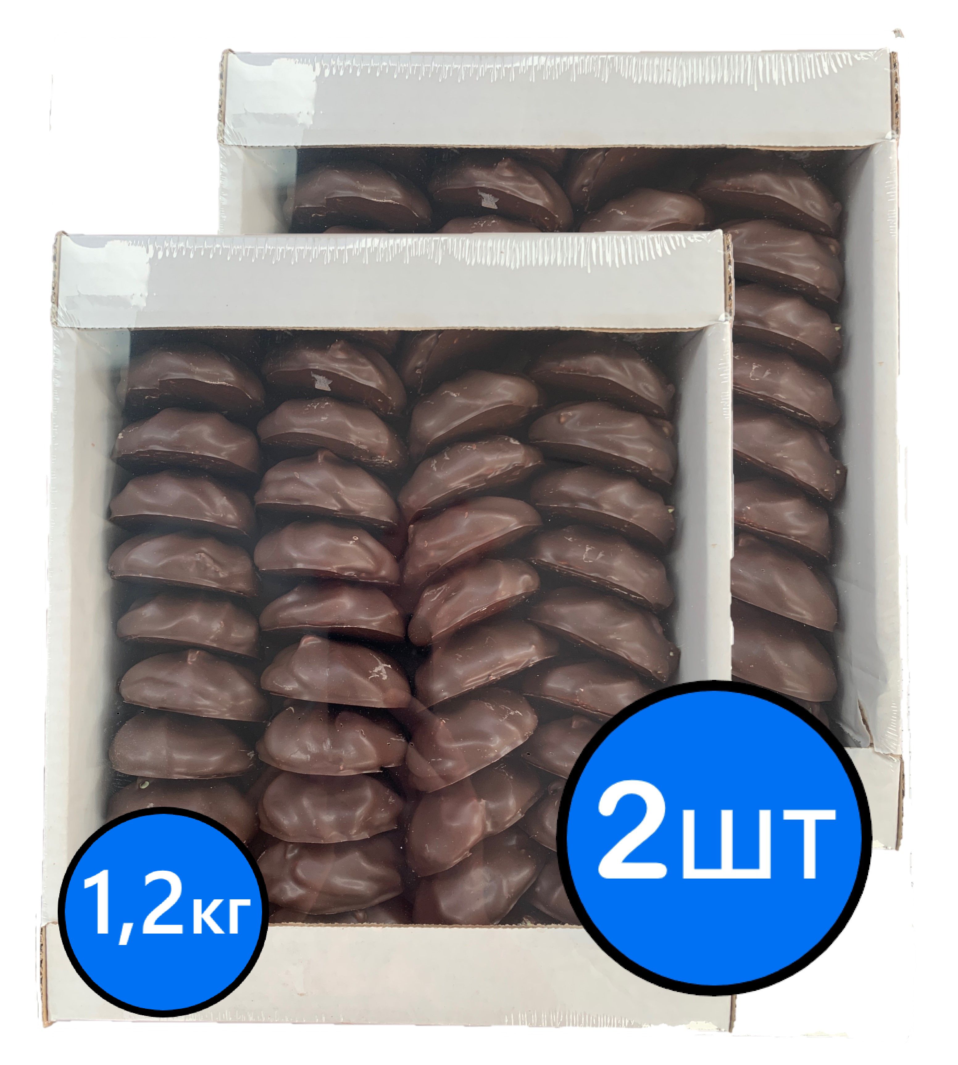 

Зефир "Мятный" глазированный (1,2кг) / КФ КРОНШТАДТСКАЯ х 2шт