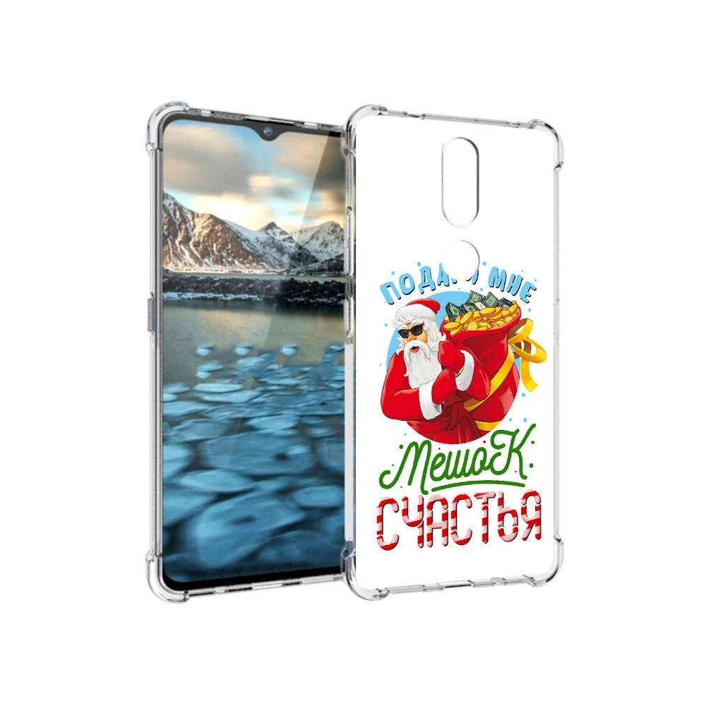 

Чехол MyPads Tocco для Nokia 2.4 Подарите мне мешок денег (PT227049.107.138), Прозрачный, Tocco