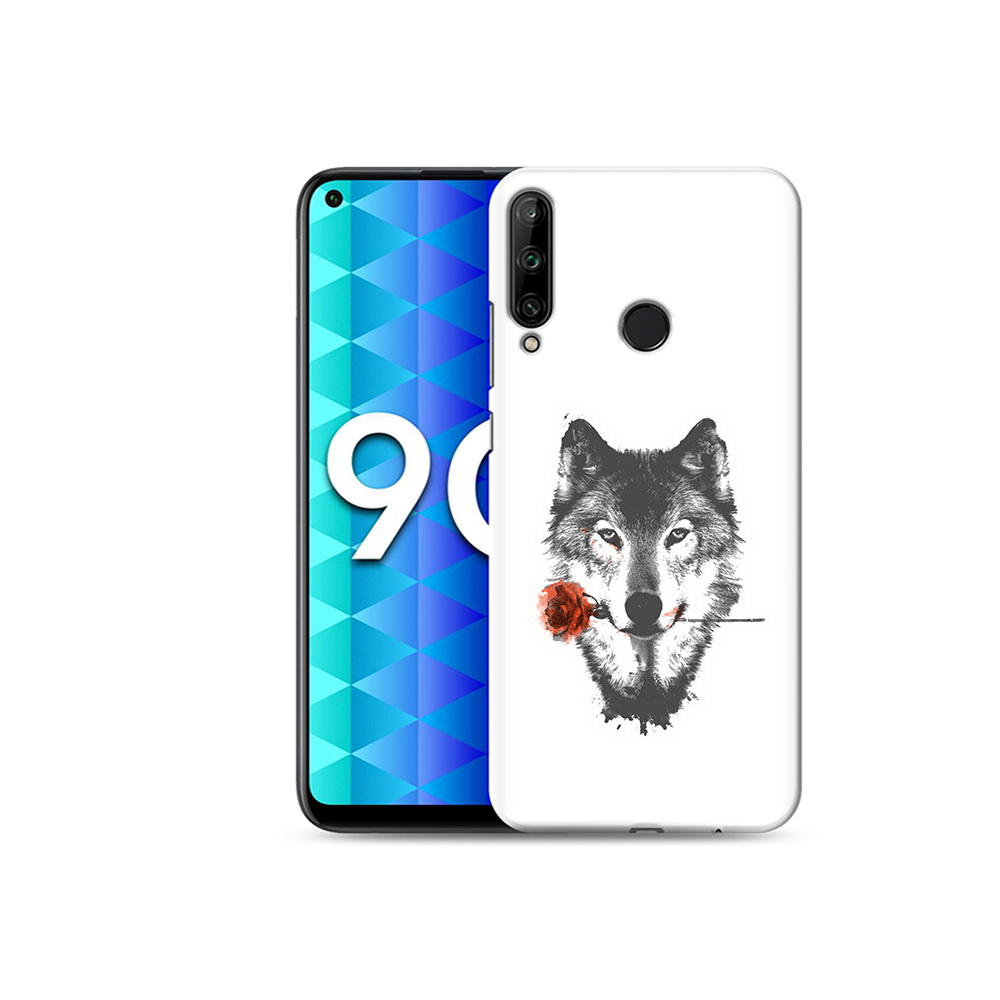 

Чехол MyPads Tocco для Honor 9C волк с розой (PT149389.41.270), Tocco