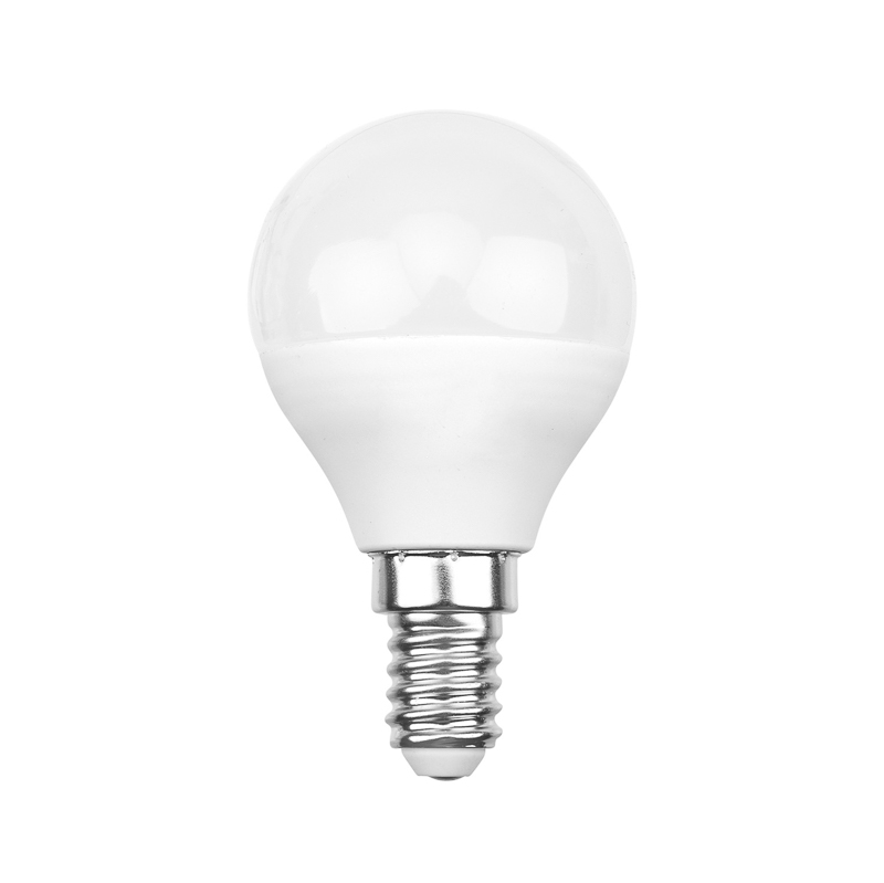 фото Лампа светодиодная rexant шар, е14, 11,5 вт, 2700 к, теплый свет