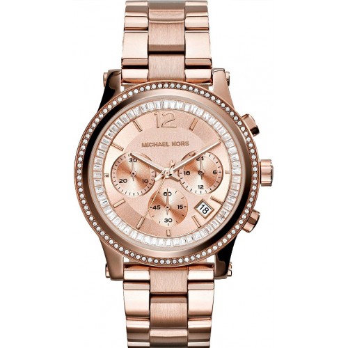 фото Наручные часы женские michael kors mk6064 золотистый