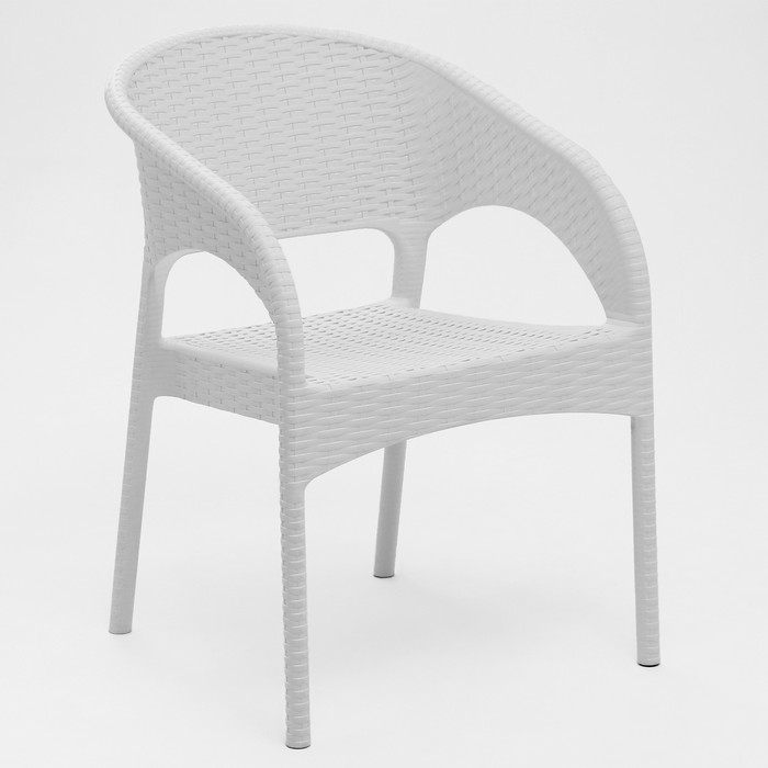 

Кресло RATTAN Ola Dom, белое, 58 х 62 х 80,5 см, Белый