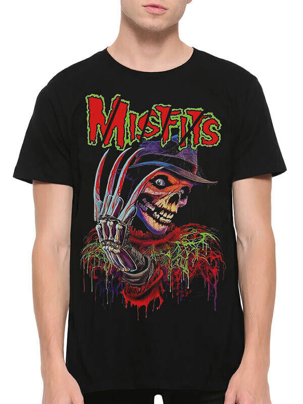 фото Футболка мужская dream shirts misfits horror 10010952 черная 2xl