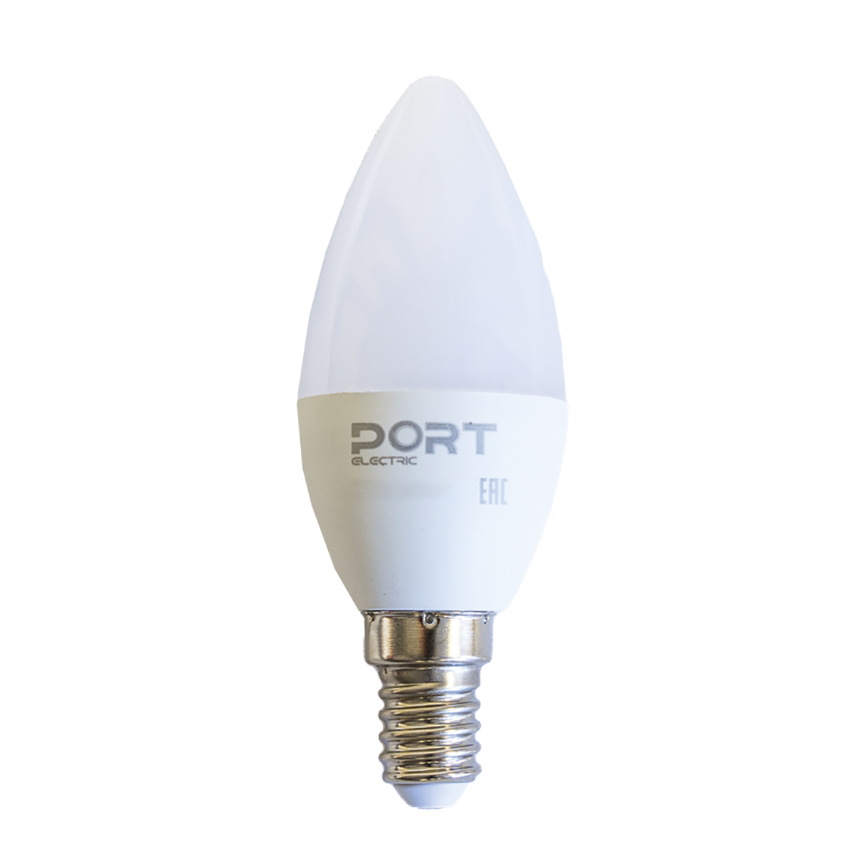 фото Лампа светодиодная led матовая port, e14, c37, 5 вт, 3000 к, теплый свет nobrand