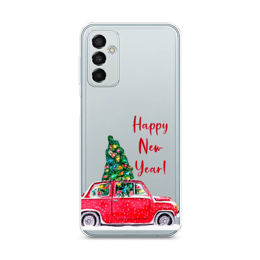 

Чехол на Samsung Galaxy M23 5G "Happy New Year", Красный;зеленый, 2105550-5