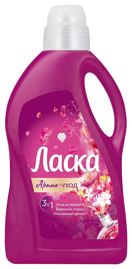 фото Гель для стирки ласка арома-уход 3в1 1.8л